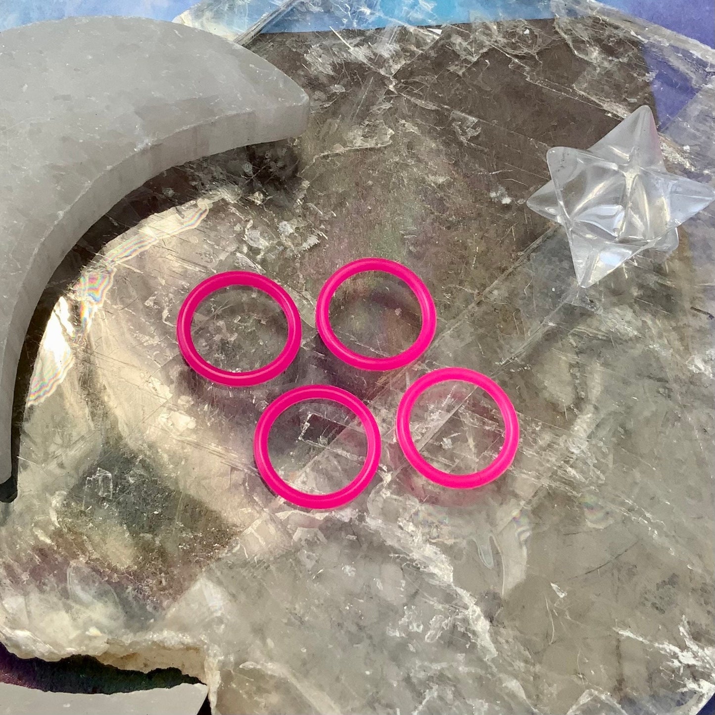 FOUR Pink O-Rings