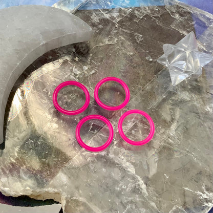 FOUR Pink O-Rings