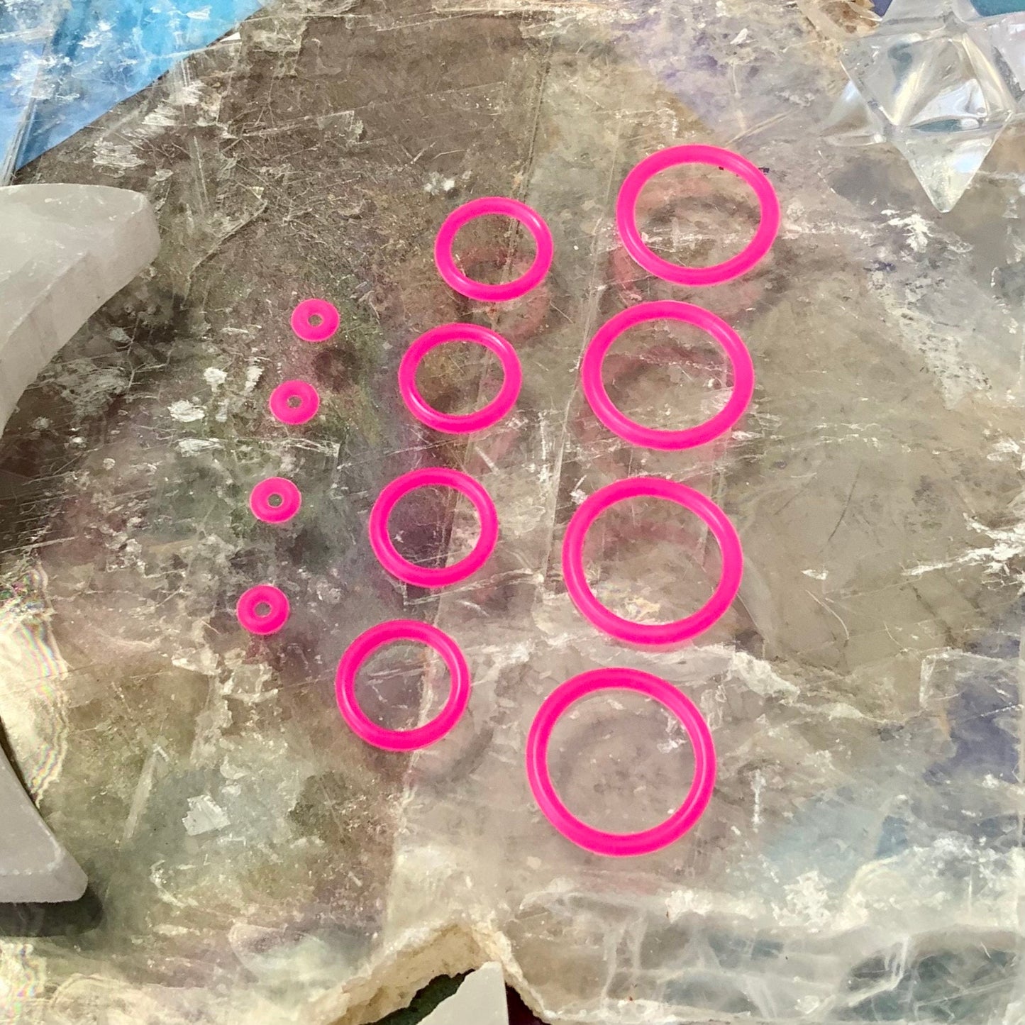 FOUR Pink O-Rings
