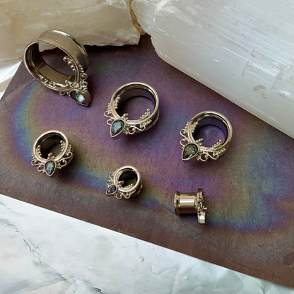 Athena Filigree Steel Plugs